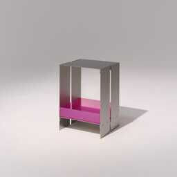 Aiona-1 Side Table - Nova Pink - thumbnail 1