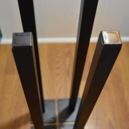 Aluminum Diy Straight Metal Table Legs Set Of 4 , Black 1 - thumbnail 3