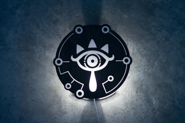 Sheika Slate Lamp - The Legend Of Zelda Breath The Wild - image 1