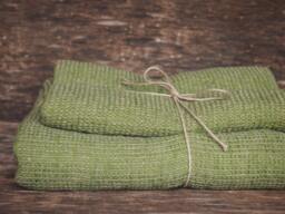 Set Of 2 Linen Bath Towels, Eco Towel, Gift - thumbnail 1