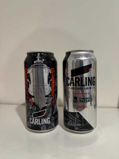 Carling Beer Can Candle 50+ Hour Burn, Vegan Soy Wax - image 1