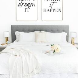 Winster Creations Assorted Bedroom Dressing Room Home Wall Decor Set Of 2 Prints - thumbnail 3