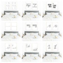 Winster Creations Assorted Bedroom Dressing Room Home Wall Decor Set Of 2 Prints - thumbnail 1