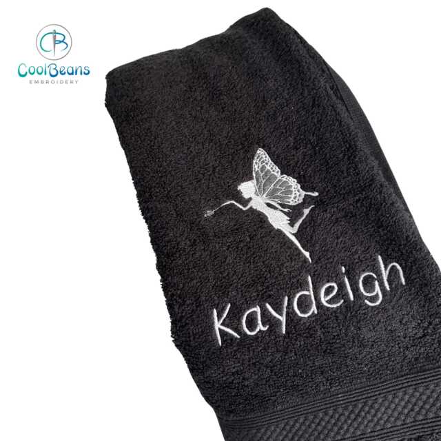 Fairy Towel - Personalised Face Cloth/Hand Bath = Fairies - image 1