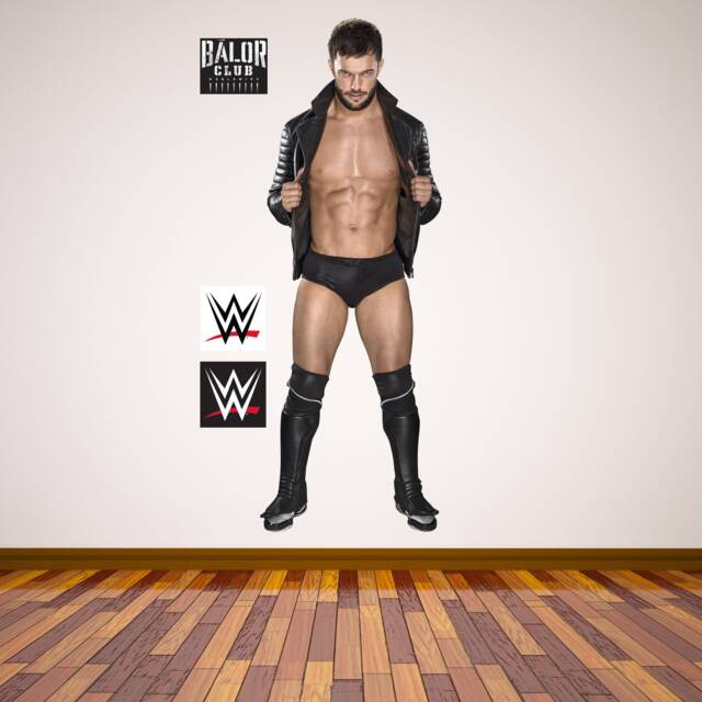 Wwe - Finn Balor Wrestler Decal 14 + Bonus Wall Sticker Set - image 1