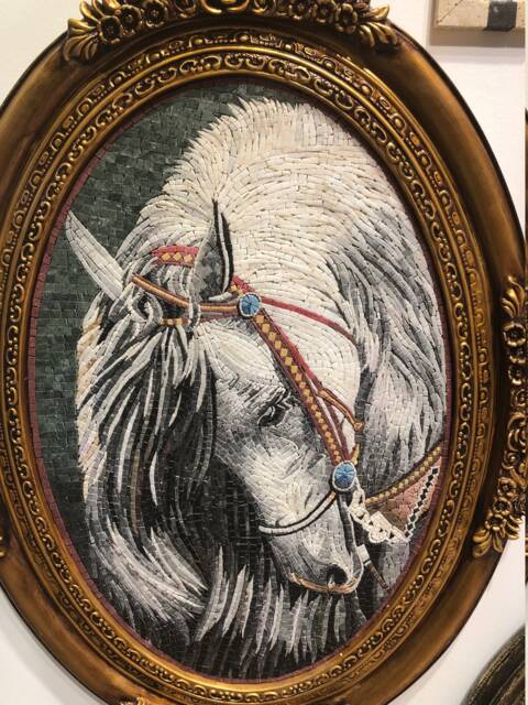 Horse Mosaic - Wall Art - image 1