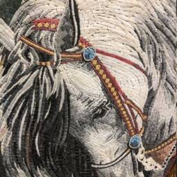 Horse Mosaic - Wall Art - thumbnail 2