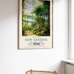 Kew Gardens Print, London Botanical William Morris Poster, Vintage Wall Art, Floral A1/A2/A3/A4 - thumbnail 2