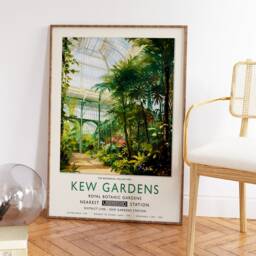 Kew Gardens Print, London Botanical William Morris Poster, Vintage Wall Art, Floral A1/A2/A3/A4 - thumbnail 3