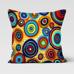 Abstract Decorative Cushion Cover/Decorative Geometric Pillow Covers/Housewarming Case/Throw Top/Gift For Her - thumbnail 2