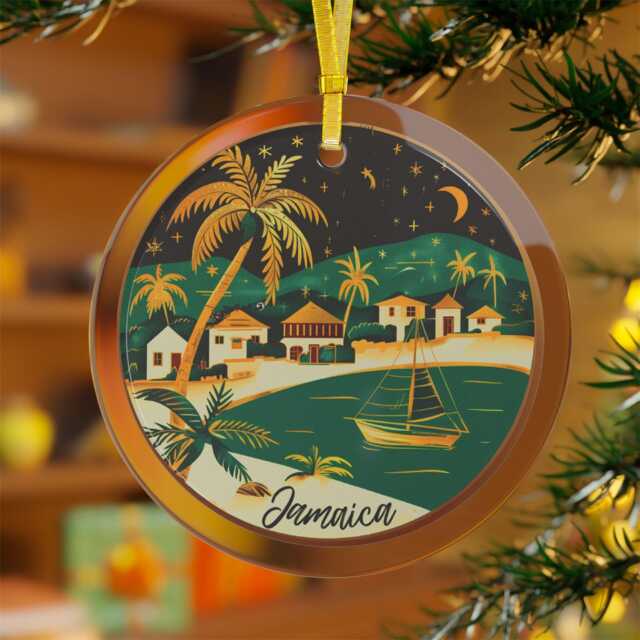 Jamaica Christmas Ornament, 3.5 - image 1