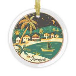 Jamaica Christmas Ornament, 3.5 - thumbnail 3