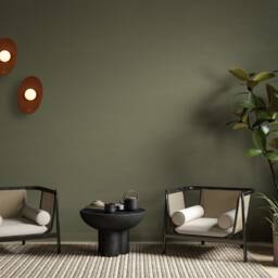 Textured Terracotta Led Wall Lamp 11 - thumbnail 2