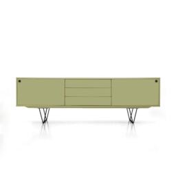 Vinyl Record Storage - Cabinet Player Stand Medium Sideboard Solid Wood Table Livlo N-S02