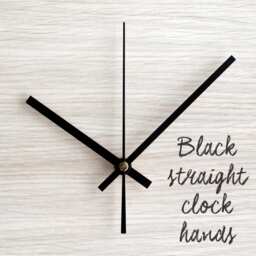 Wood Wall Clock Square, Large Natural Oak Clocks - Decor Geometry Wooden Clock, Modern Silent - thumbnail 2