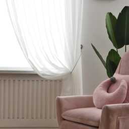 Custom Curtain Made To Measure White Voile - thumbnail 4