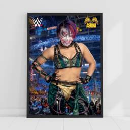 Wwe Print - Asuka Crowd Poster Wrestling Wall Art - thumbnail 1