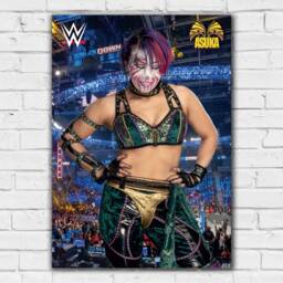 Wwe Print - Asuka Crowd Poster Wrestling Wall Art - thumbnail 2