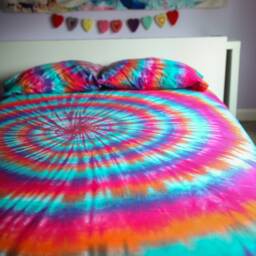 Handmade Tie Dye Bedding Set - Ultra Soft Cotton - thumbnail 4