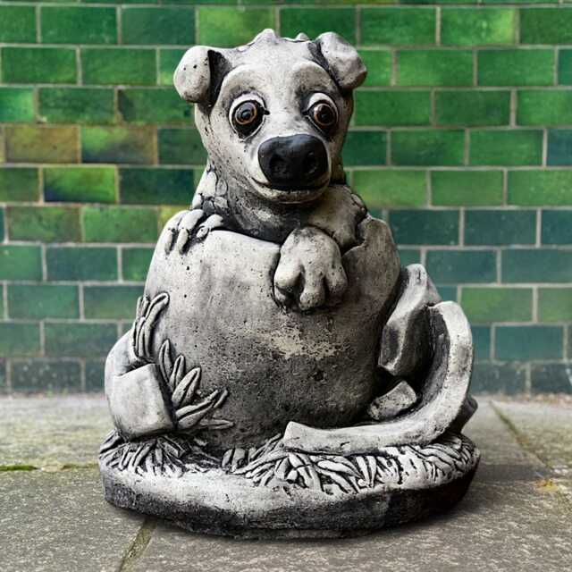 stone Baby Dragon Sculpture Concrete Scary Figurine Cement Animal Decoration Outdoor Wildlife Ornament Dragon Lover Gift Front Door Decor - image 1