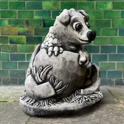 stone Baby Dragon Sculpture Concrete Scary Figurine Cement Animal Decoration Outdoor Wildlife Ornament Dragon Lover Gift Front Door Decor - thumbnail 3