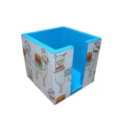 Note Box With Alpaca Made Of Wood - thumbnail 1