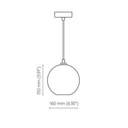 Selene - Alabaster Pendant Light, Art Deco Lamp, Lighting - thumbnail 4