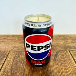 Pepsi Can Candle - Smells Like The Drink Scented Soy Wax Max Diet Cherry - thumbnail 3