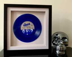 The Police - Message in A Bottle Framed 7 Inch Vinyl Record Music Wall Art Gift - thumbnail 1