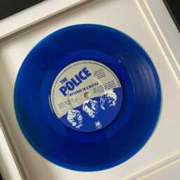 The Police - Message in A Bottle Framed 7 Inch Vinyl Record Music Wall Art Gift - thumbnail 2