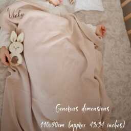 Personalised Knitted Baby Blanket Super Soft - thumbnail 4