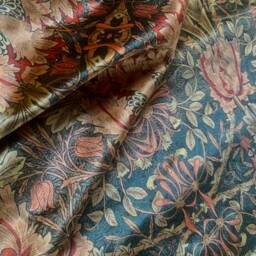 Boho Velvet Blackout Curtain Patterned Window Treatment - thumbnail 3