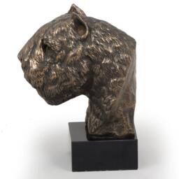 Bouvier Des Flandres, Dog Marble Statue, Limited Edition, Artdog. Made Of Cold Cast Bronze. Solid, Perfect Gift. Limited Edition - thumbnail 3