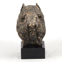Bouvier Des Flandres, Dog Marble Statue, Limited Edition, Artdog. Made Of Cold Cast Bronze. Solid, Perfect Gift. Limited Edition - thumbnail 2