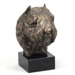 Bouvier Des Flandres, Dog Marble Statue, Limited Edition, Artdog. Made Of Cold Cast Bronze. Solid, Perfect Gift. Limited Edition
