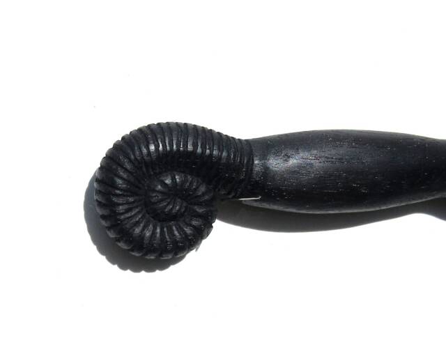 Pettigrew Chestnut Wand, Fully Hand-Carved Blackened Wood, Real Wood Wand/ Magic Wand/Wood Handmade Wand/Hand-Carved/ - image 1