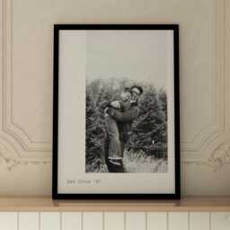 Custom Fathers Day Gift Dad Personalised Photo Print First Card Present For Dads From Kids - thumbnail 1