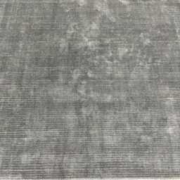 Grey Silk Floral Rug, Handwoven Wool Oushak Style, 9x12 - thumbnail 4