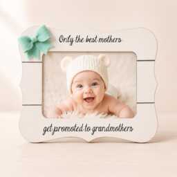 Grandma Pregnancy Announcement Frame Grandmother Reveal Gift First Time Baby Picture