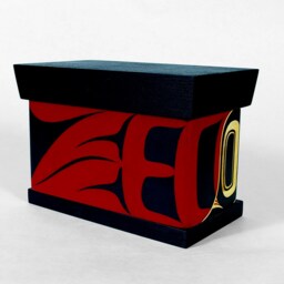 First Nations Bentwood Chest Eagle Design - thumbnail 3