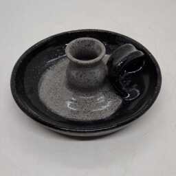Hand Thrown Pottery Candlestick Holder - thumbnail 4
