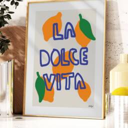La Dolce Vita Wall Art Illustration - thumbnail 3