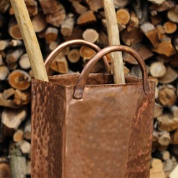 Handmade Copper Umbrella Stand Bag , Storage For Home Office Decoration Collocation in Hallway Foyer Large Size - thumbnail 3