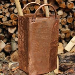 Handmade Copper Umbrella Stand Bag , Storage For Home Office Decoration Collocation in Hallway Foyer Large Size - thumbnail 2