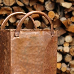 Handmade Copper Umbrella Stand Bag , Storage For Home Office Decoration Collocation in Hallway Foyer Large Size - thumbnail 4