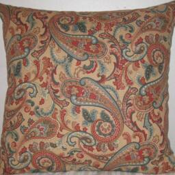 "Paisley Decorative Pillow Cover-24""x24" - thumbnail 3