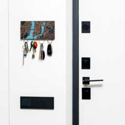 Wall Key Dock, Magnetic Map Holder For Sleek Hallway Decor - thumbnail 2