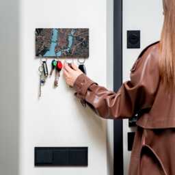 Wall Key Dock, Magnetic Map Holder For Sleek Hallway Decor - thumbnail 1