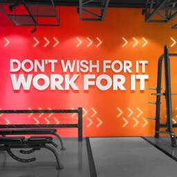 Work For It, Signs, Gym Wall Art, Hangings, Decor, Gym, Stickers, 3D, 3D Gift - Skuwfi - thumbnail 1