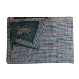 Handmade Vintage Cotton Kantha Quilt Bohemian Patchwork Throw Blanket - 80x60 Inches - thumbnail 4